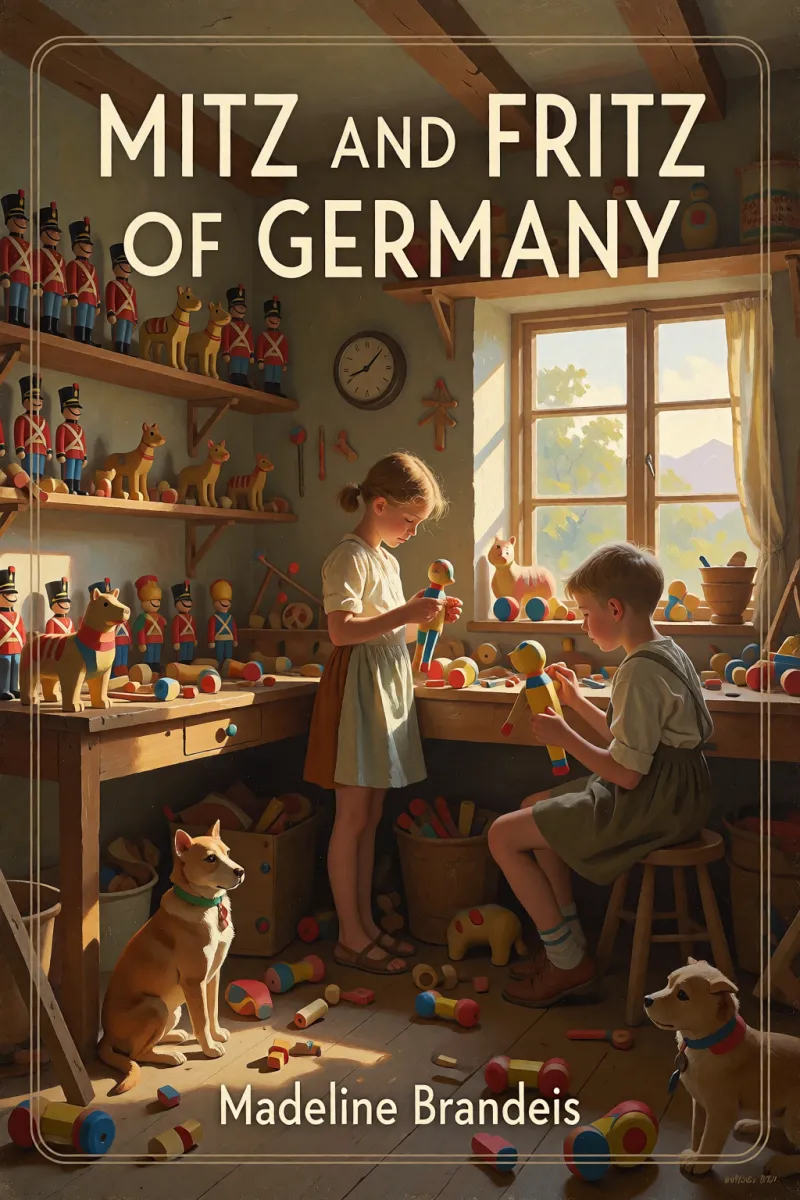 Cover of Mitz and Fritz of Germany by Madeline Brandeis