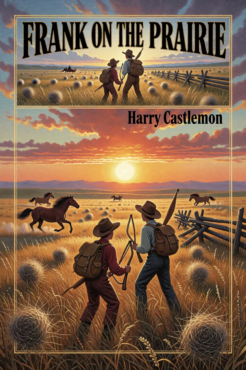 Cover of Frank on the Prairie by Harry Castlemon