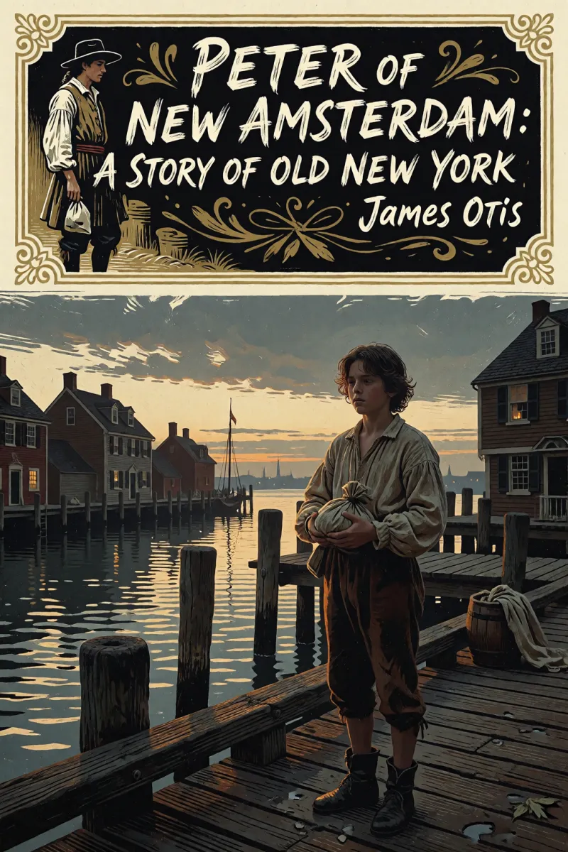 Cover of Peter of New Amsterdam: A Story of Old New York by James Otis
