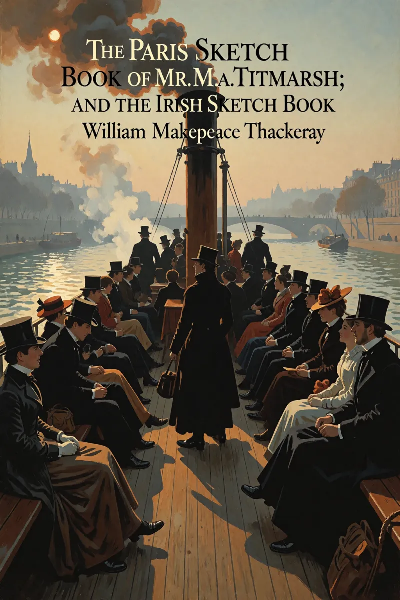 Cover of The Paris Sketch Book of Mr. M. A. Titmarsh; and the Irish Sketch Book by William Makepeace Thackeray