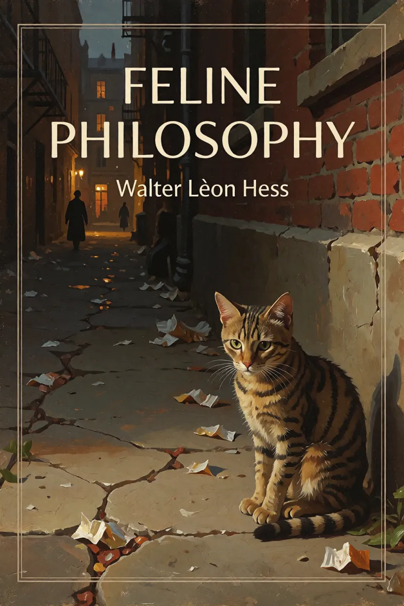 Cover of Feline Philosophy by Walter Léon Hess