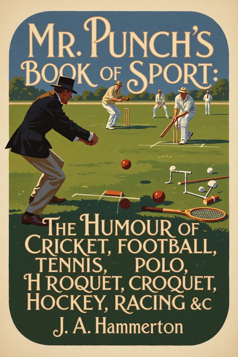 Cover of Mr. Punch's Book of Sport: The Humour of Cricket, Football, Tennis, Polo, Croquet, Hockey, Racing, &c by J. A. Hammerton
