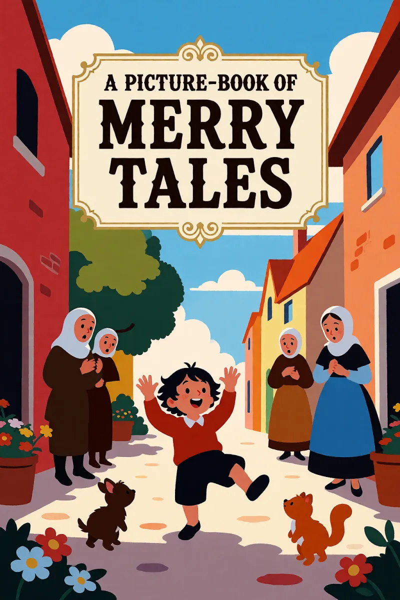 Cover of A Picture-book of Merry Tales by Anonymous