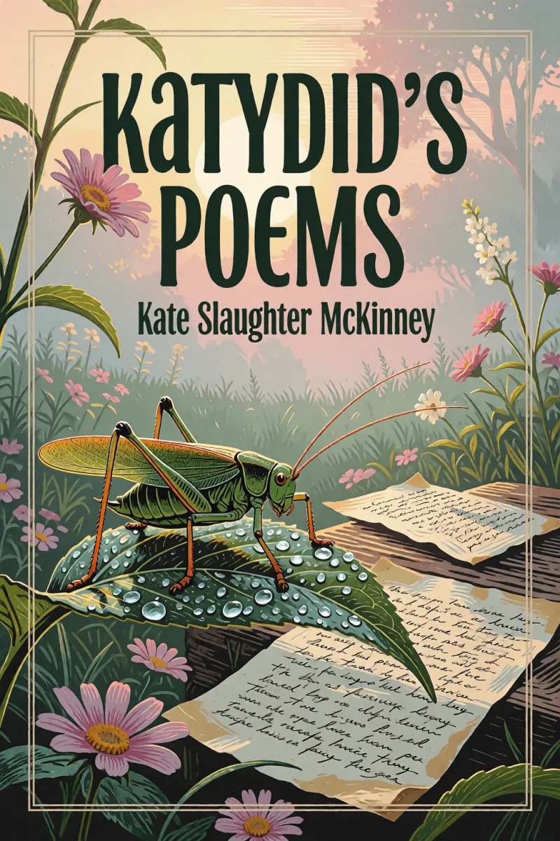 Cover of Katydid's Poems by Kate Slaughter McKinney