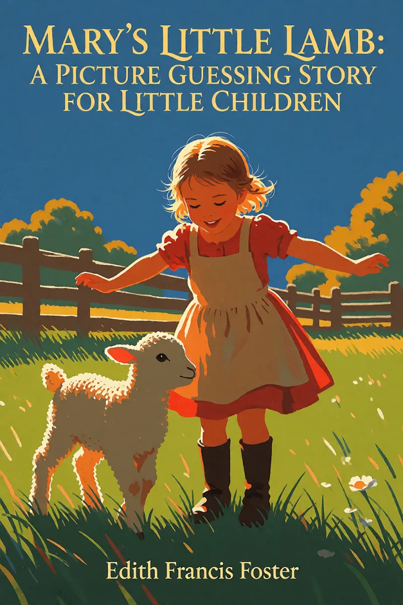 Cover of Mary's Little Lamb: A Picture Guessing Story for Little Children by Edith Francis Foster
