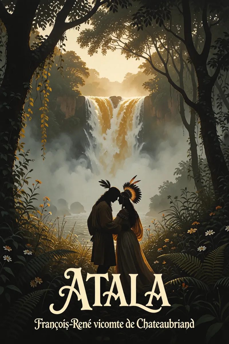 Cover of Atala by François-René vicomte de Chateaubriand