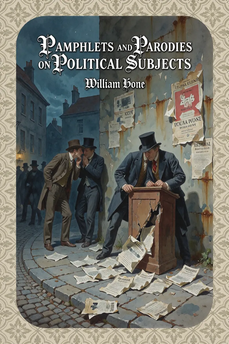 Cover of Pamphlets and Parodies on Political Subjects by William Hone