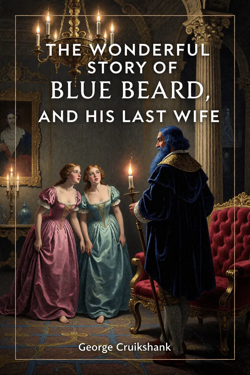 Cover of The Wonderful Story of Blue Beard, and His Last Wife by George Cruikshank