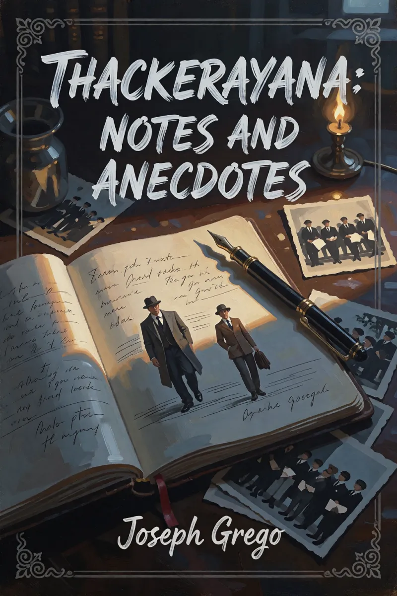 Cover of Thackerayana: Notes and Anecdotes by Joseph Grego