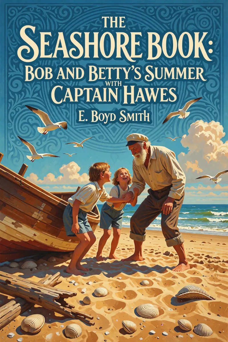 Cover of The Seashore Book: Bob and Betty's Summer with Captain Hawes by E. Boyd Smith