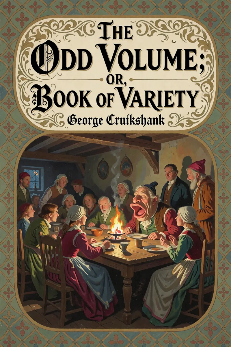 Cover of The Odd Volume; Or, Book of Variety by George Cruikshank