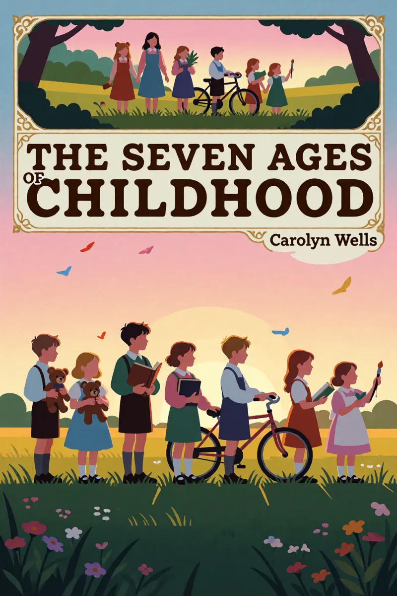 Cover of The Seven Ages of Childhood by Carolyn Wells