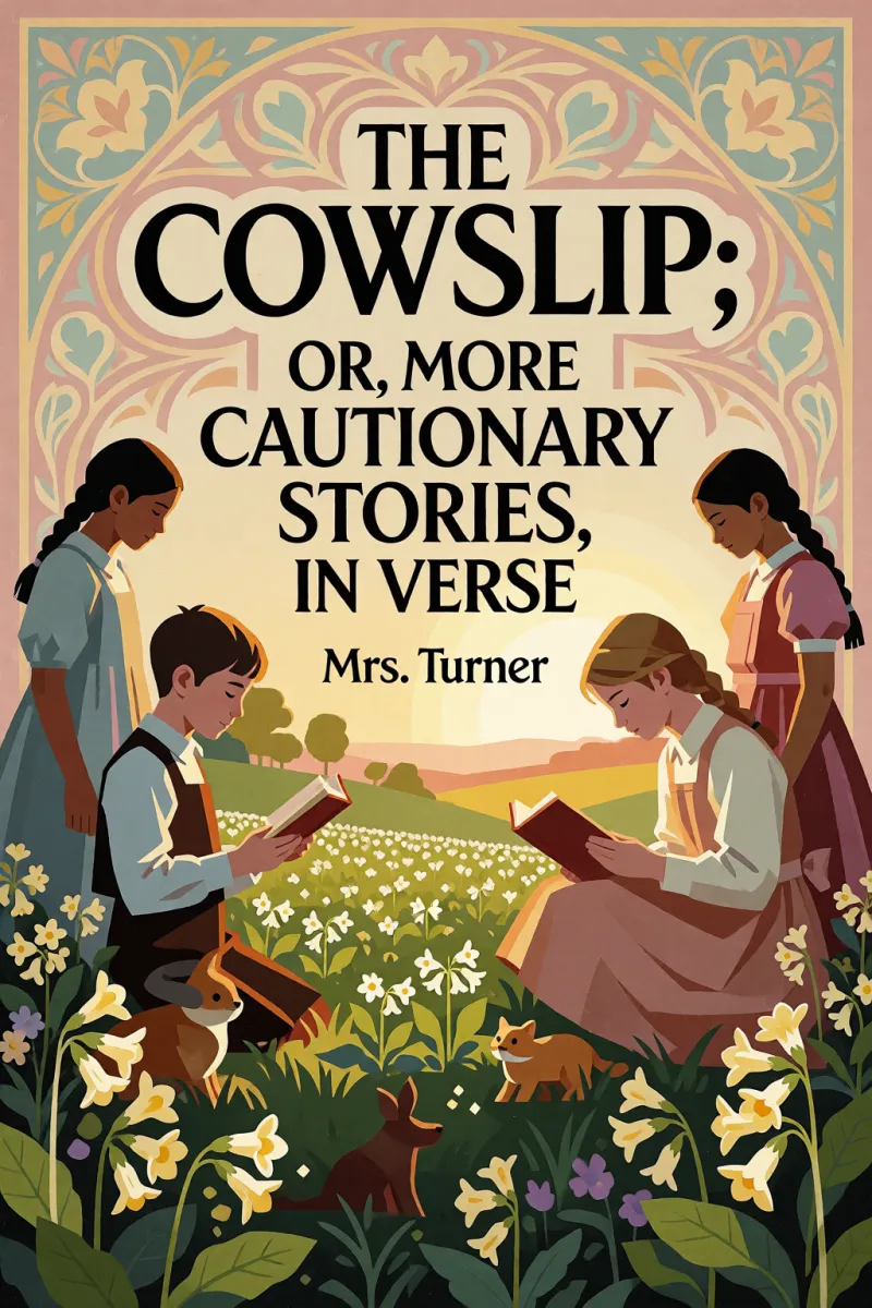 Cover of The Cowslip; Or, More Cautionary Stories, in Verse by Mrs. Turner