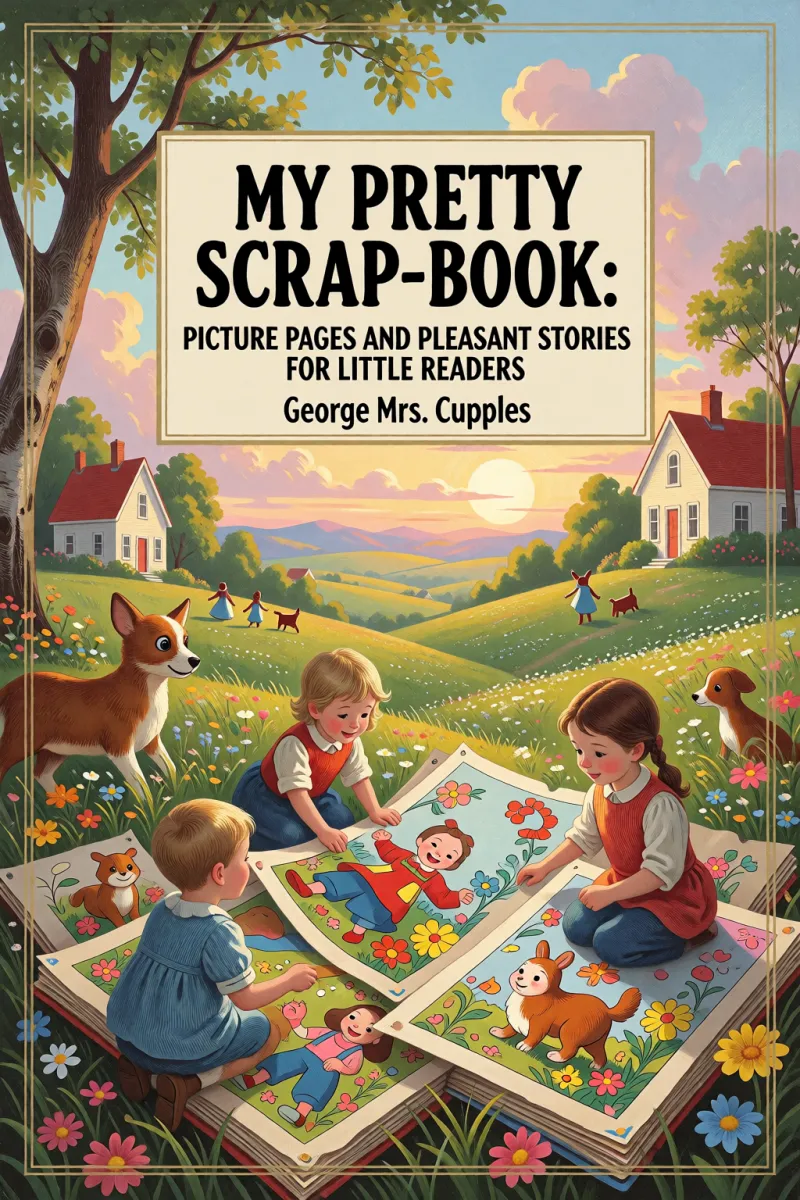 Cover of My Pretty Scrap-Book: Picture Pages and Pleasant Stories for Little Readers by George Mrs. Cupples