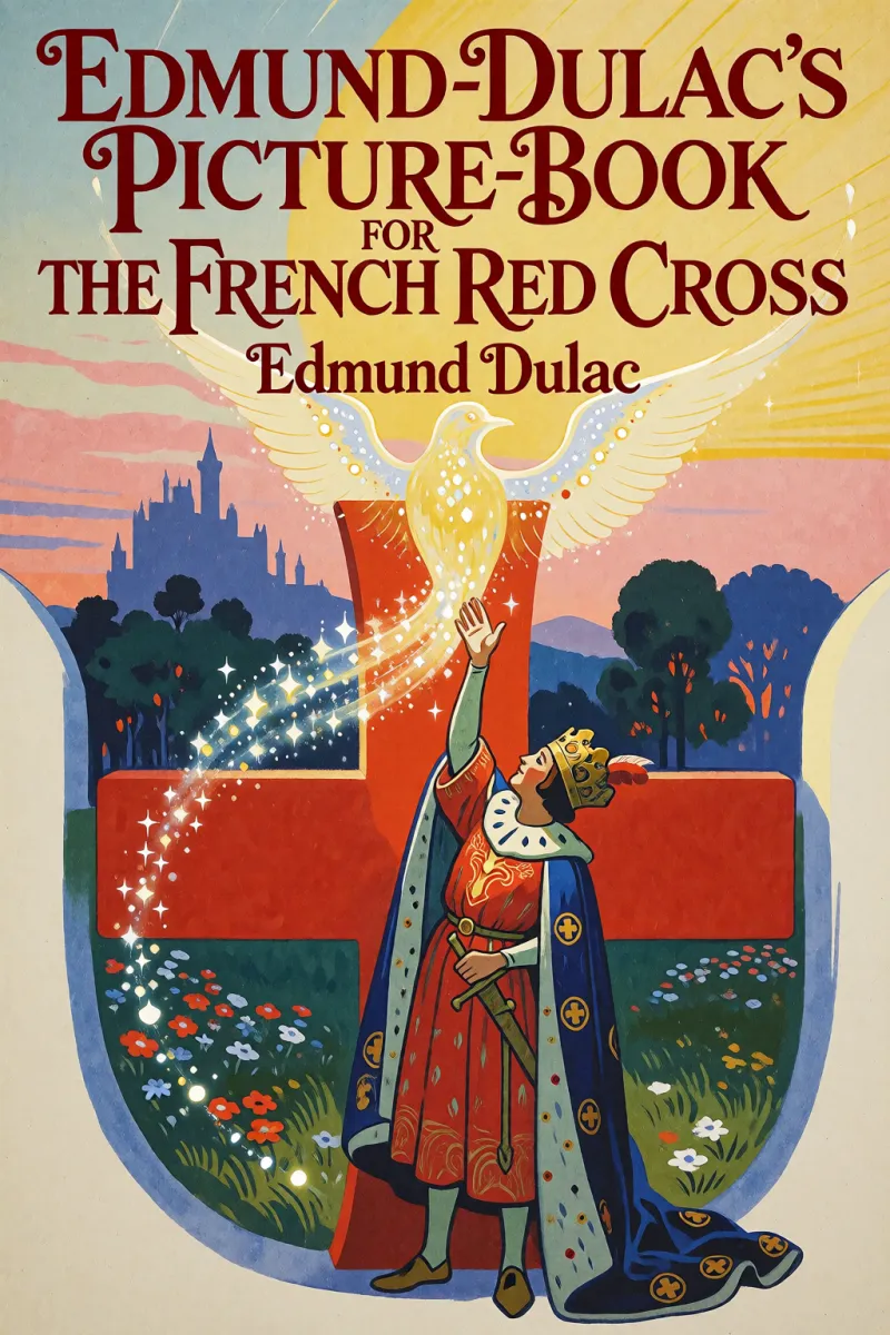 Cover of Edmund Dulac's Picture-Book for the French Red Cross by Edmund Dulac