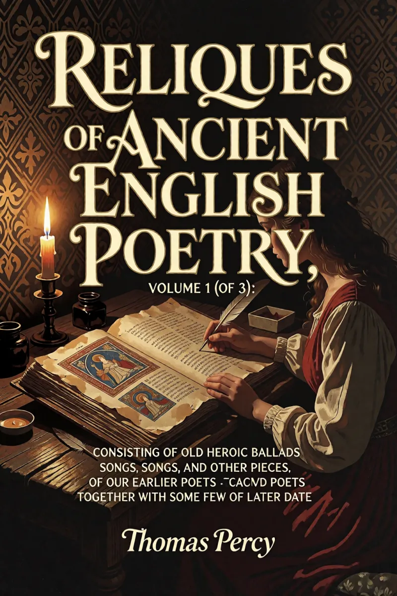 Cover of Reliques of Ancient English Poetry, Volume 1 (of 3): Consisting of Old Heroic Ballads, Songs and Other Pieces of Our Earlier Poets Together With Some Few of Later Date by Thomas Percy