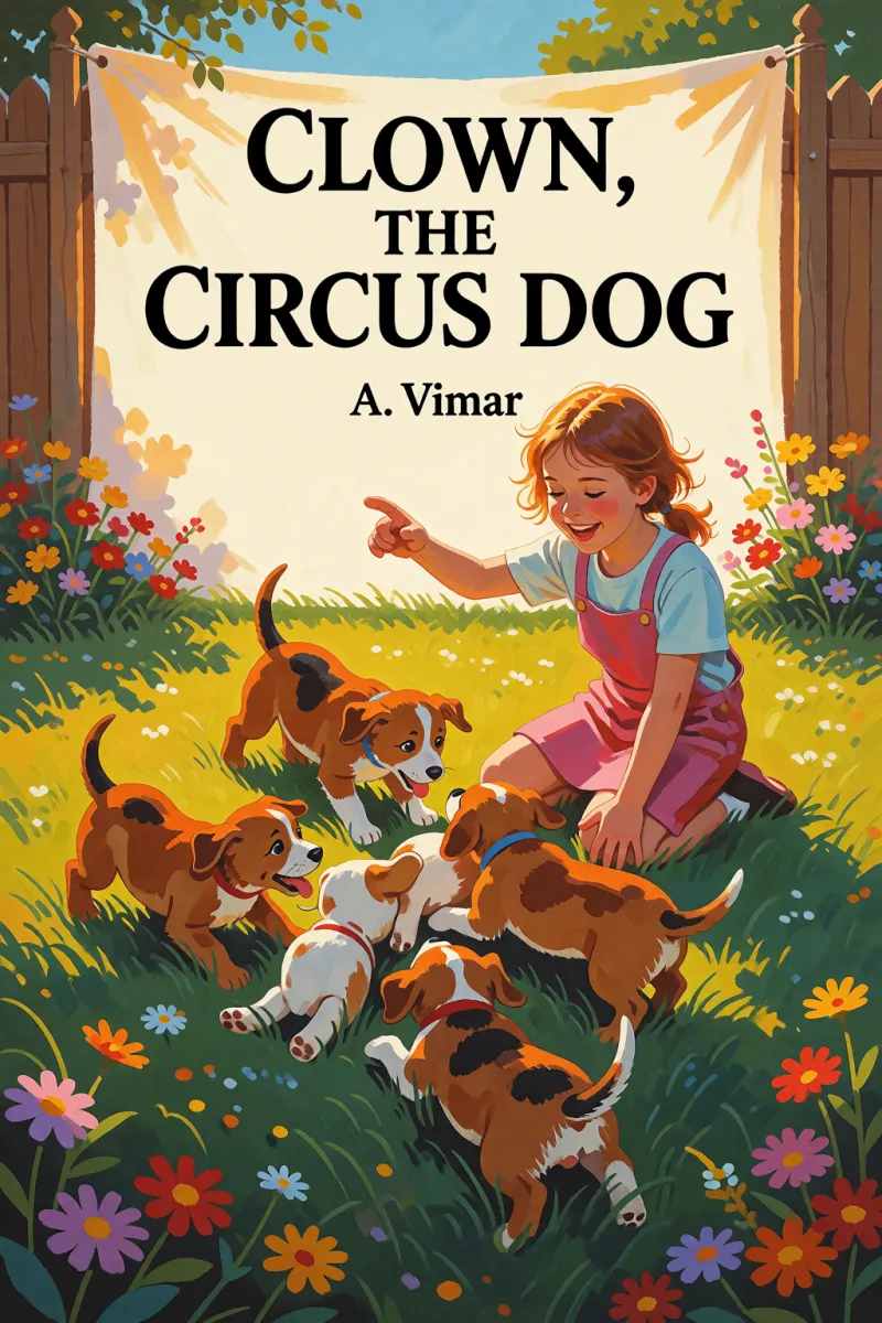 Cover of Clown, the Circus Dog by A. Vimar