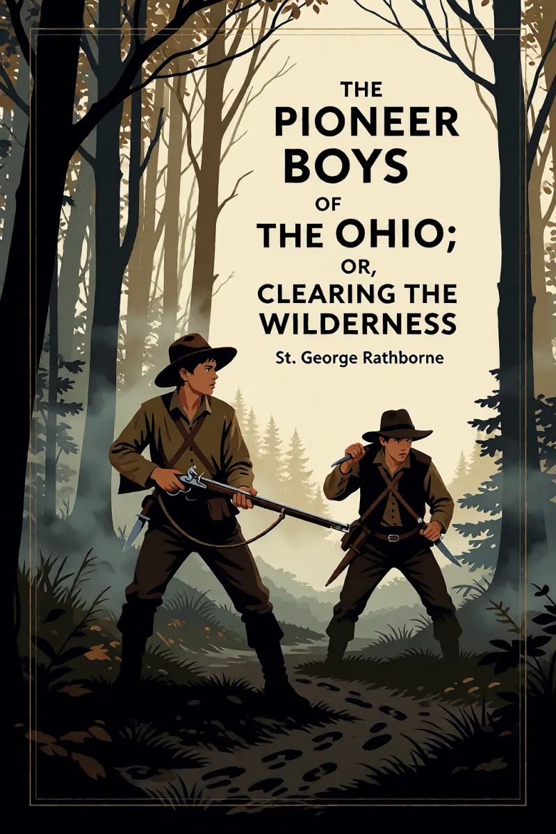 Cover of The Pioneer Boys of the Ohio; or, Clearing the Wilderness by St. George Rathborne