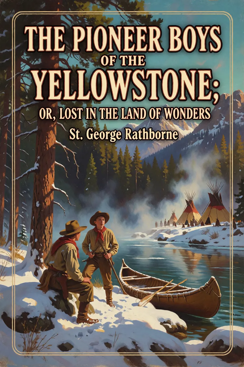 Cover of The Pioneer Boys of the Yellowstone; or, Lost in the Land of Wonders by St. George Rathborne