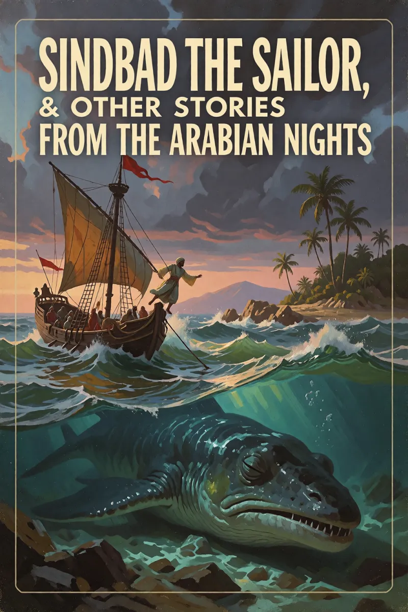 Cover of Sindbad the Sailor, & Other Stories from the Arabian Nights by Anonymous