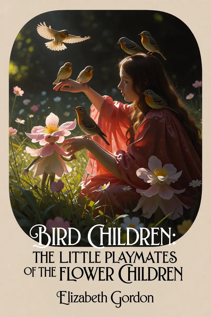 Cover of Bird Children: The Little Playmates of the Flower Children by Elizabeth Gordon