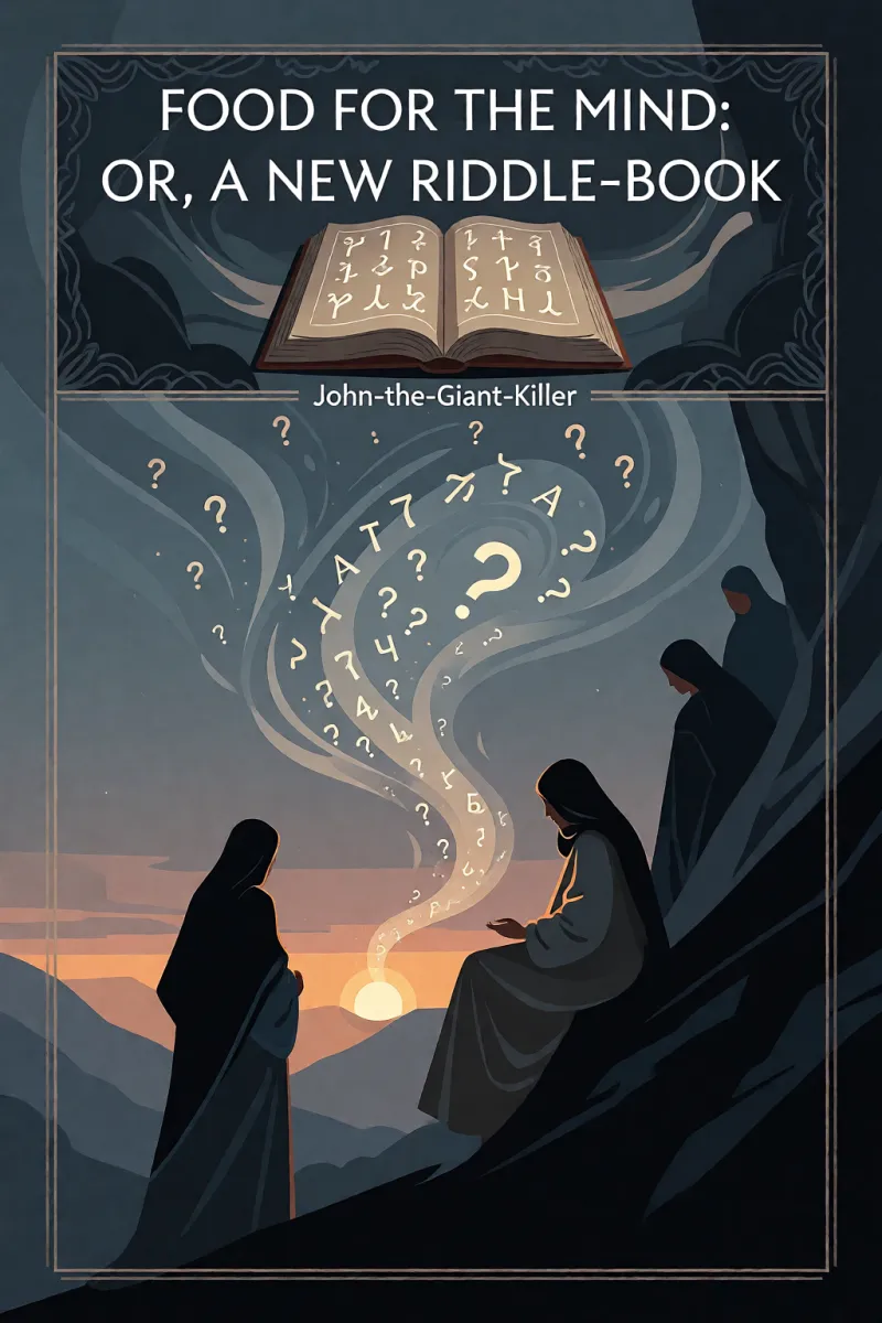 Cover of Food for the Mind: Or, A New Riddle-book by John-the-Giant-Killer