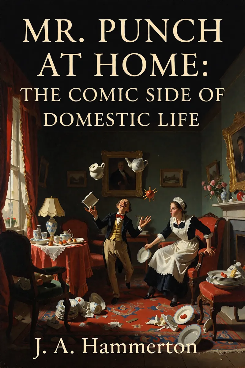 Cover of Mr. Punch at Home: The Comic Side of Domestic Life by J. A. Hammerton
