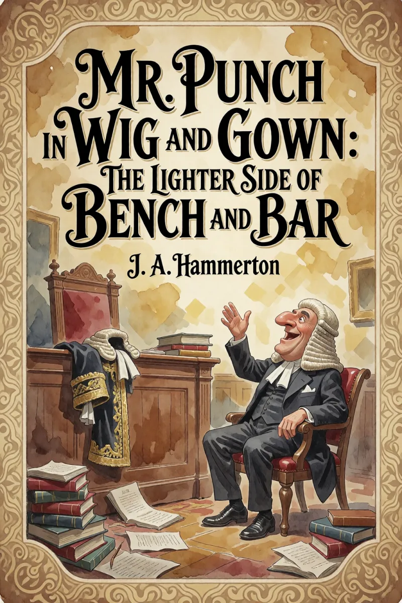 Cover of Mr. Punch in Wig and Gown: The Lighter Side of Bench and Bar by J. A. Hammerton