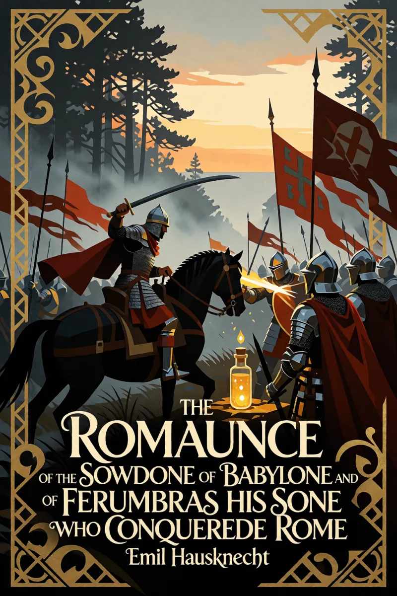 Cover of The Romaunce of the Sowdone of Babylone and of Ferumbras His Sone Who Conquerede Rome by Emil Hausknecht