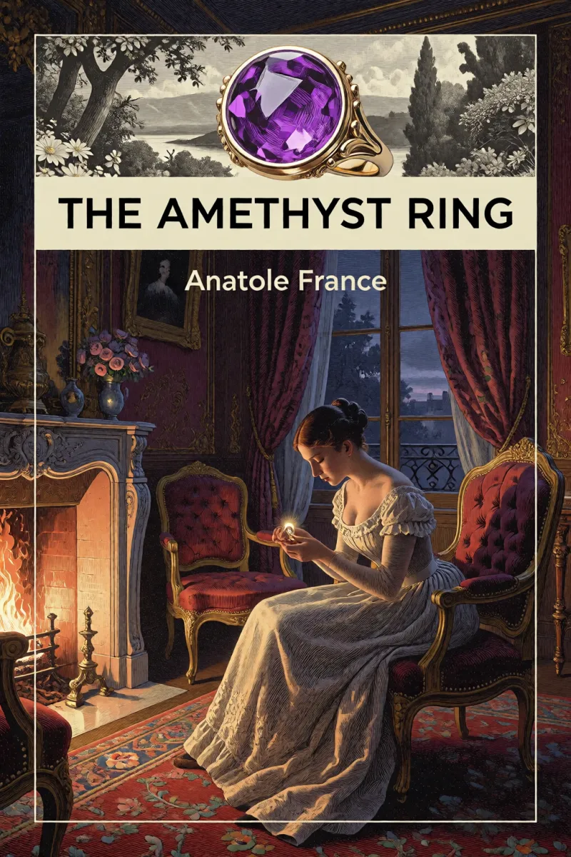 Cover of The Amethyst Ring by Anatole France