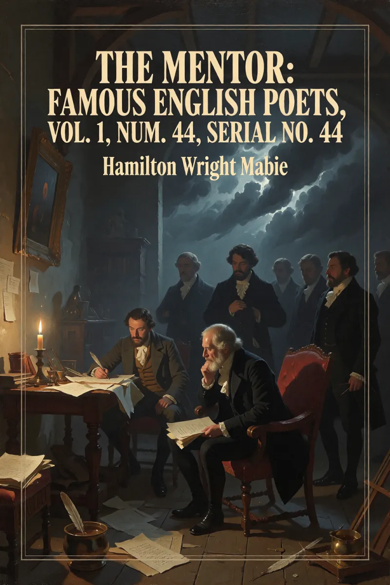 Cover of The Mentor: Famous English Poets, Vol. 1, Num. 44, Serial No. 44 by Hamilton Wright Mabie