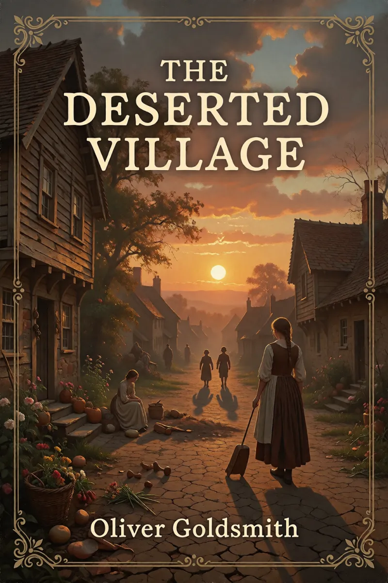 Cover of The Deserted Village by Oliver Goldsmith