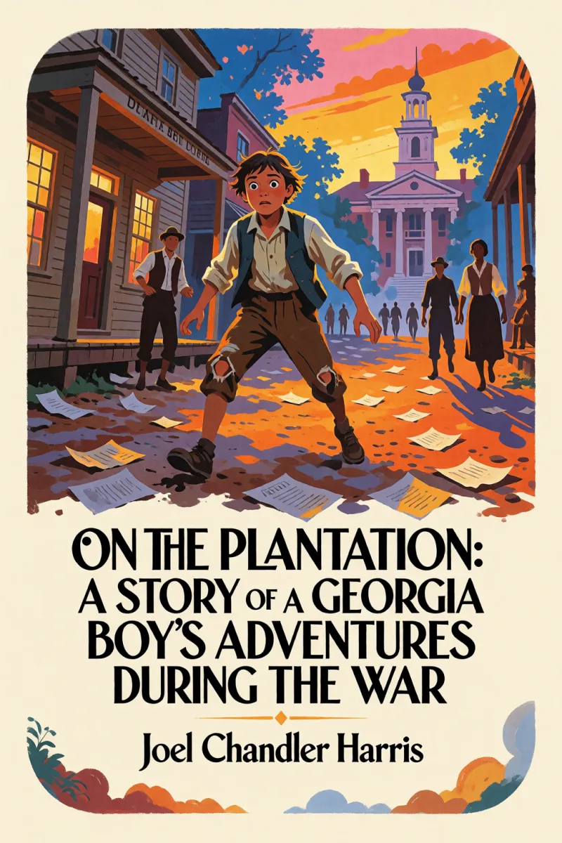 Cover of On the Plantation: A Story of a Georgia Boy's Adventures during the War by Joel Chandler Harris