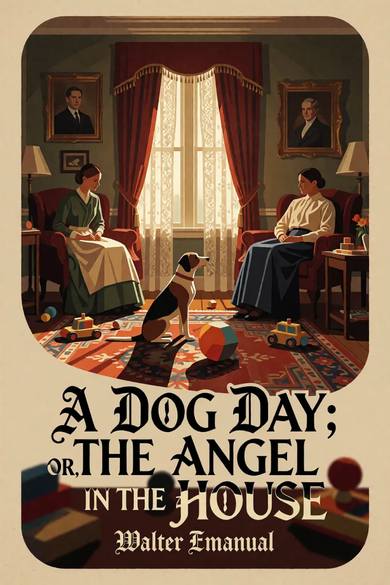 Cover of A Dog Day; or, The Angel in the House by Walter Emanuel