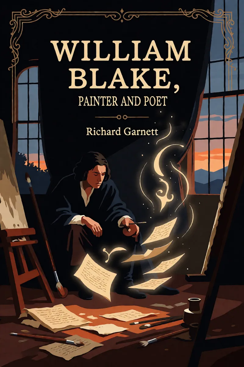 Cover of William Blake, Painter and Poet by Richard Garnett