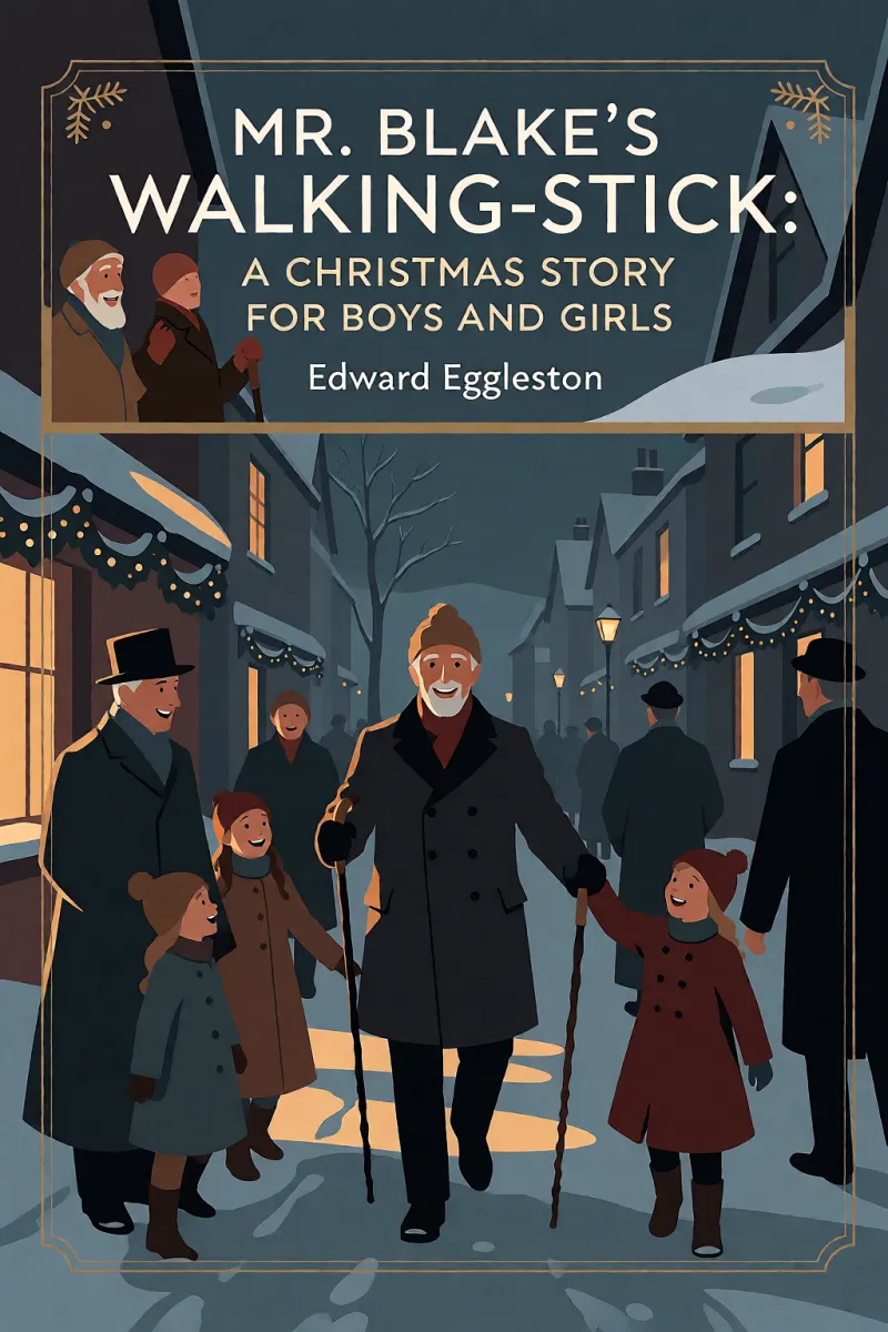 Cover of Mr. Blake's Walking-Stick: A Christmas Story for Boys and Girls by Edward Eggleston