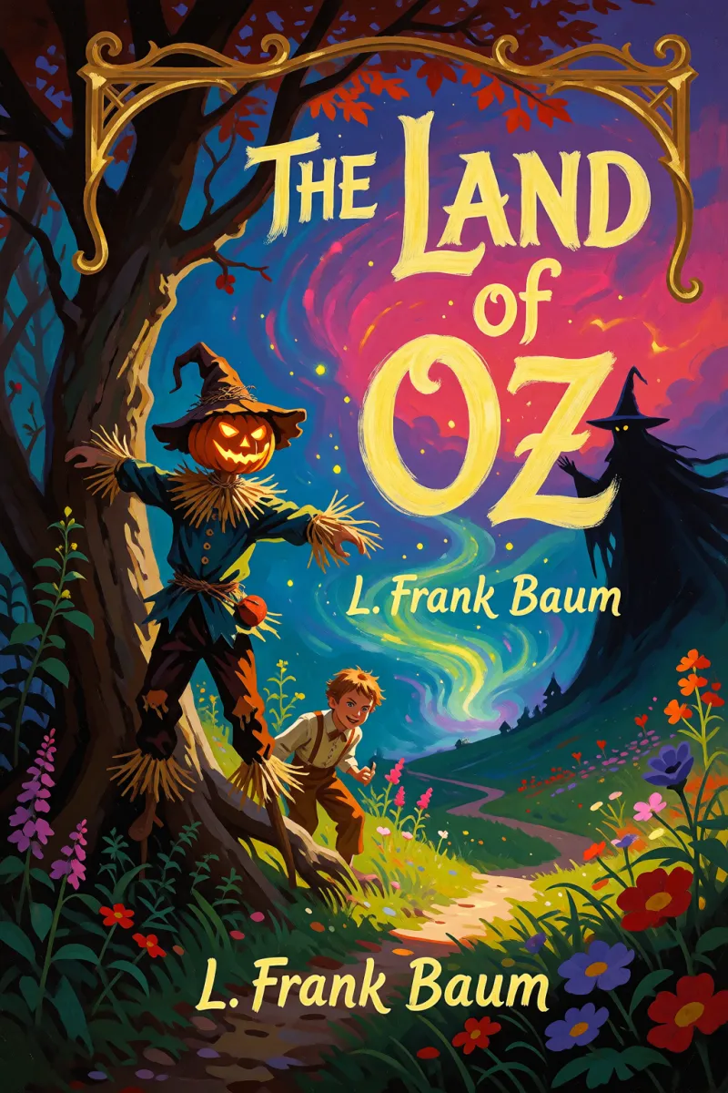 Cover of The Land of Oz by L. Frank Baum
