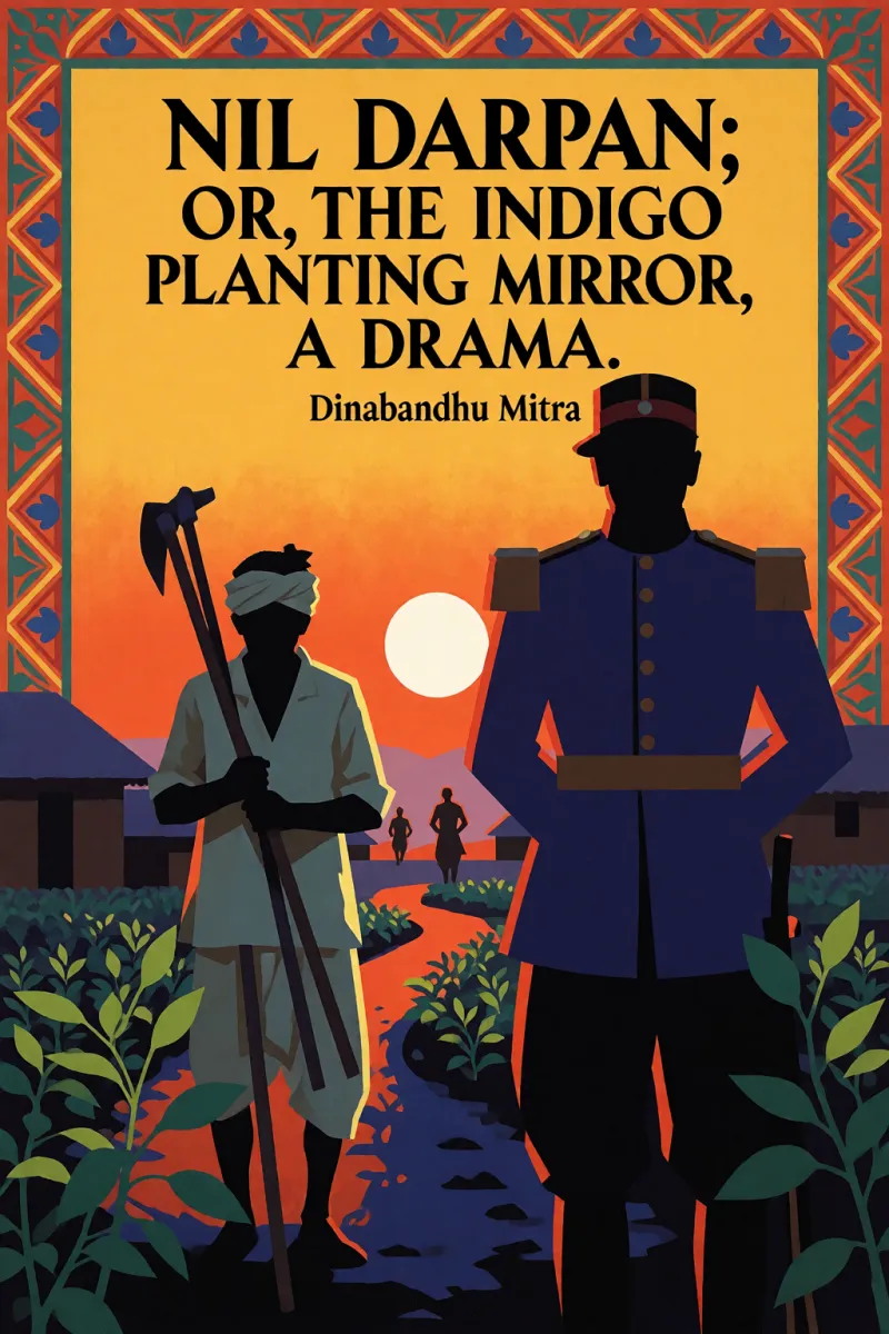 Cover of Nil Darpan; or, The Indigo Planting Mirror, A Drama. by Dinabandhu Mitra