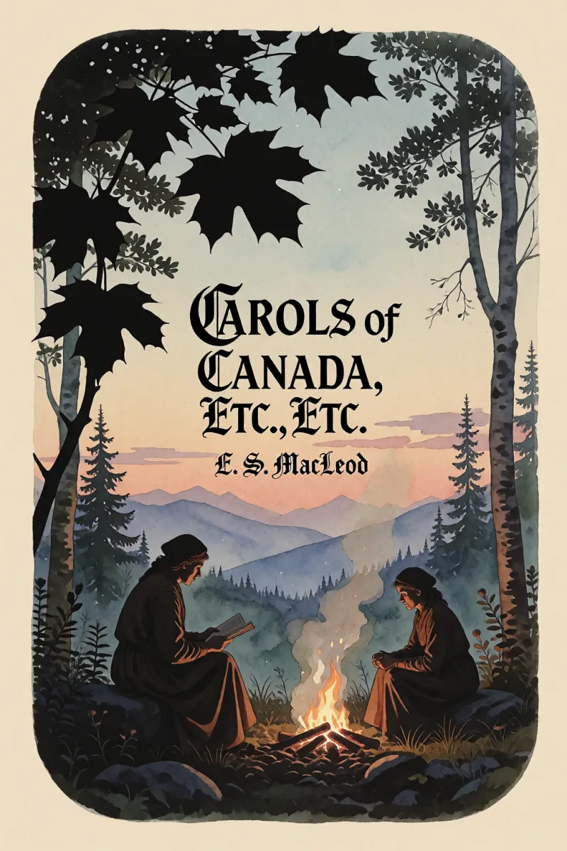 Cover of Carols of Canada, Etc., Etc. by E. S. MacLeod