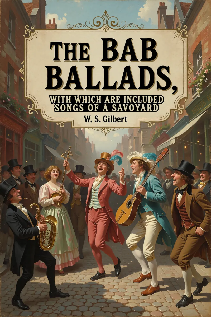 Cover of The Bab Ballads, with Which Are Included Songs of a Savoyard by W. S. Gilbert
