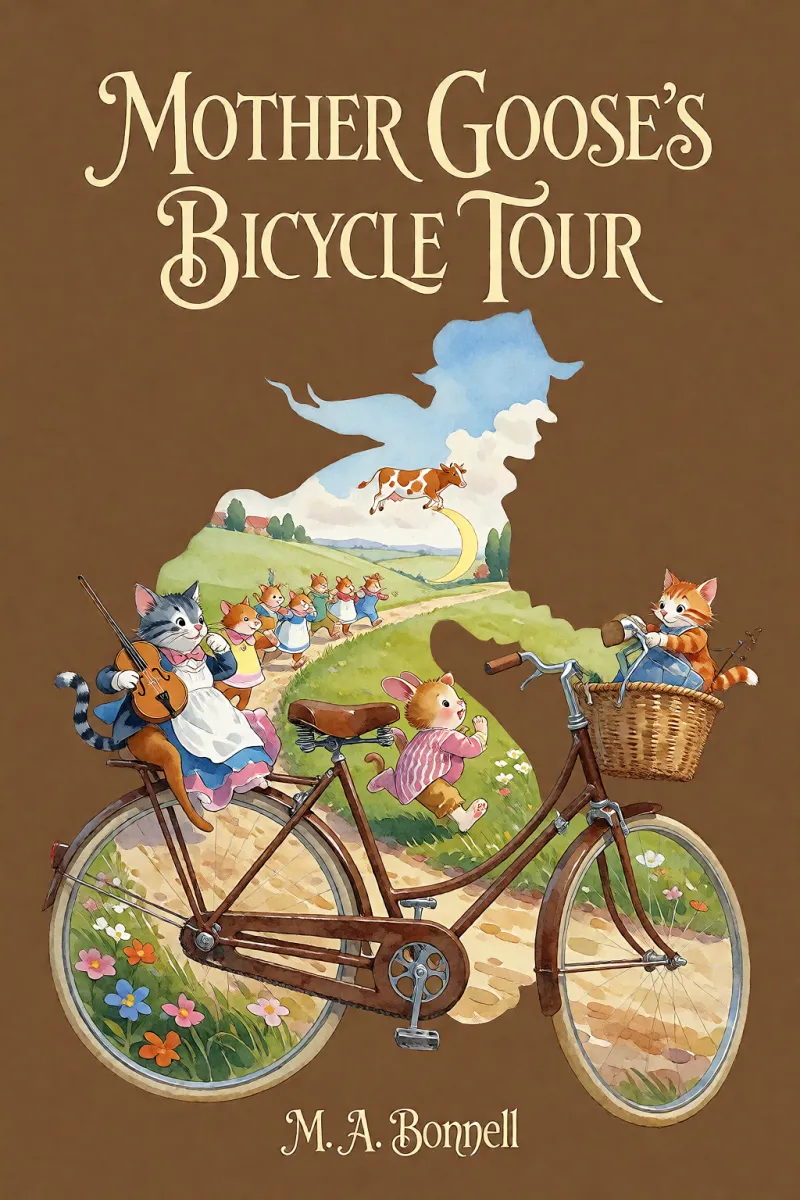 Cover of Mother Goose's Bicycle Tour by M. A. Bonnell