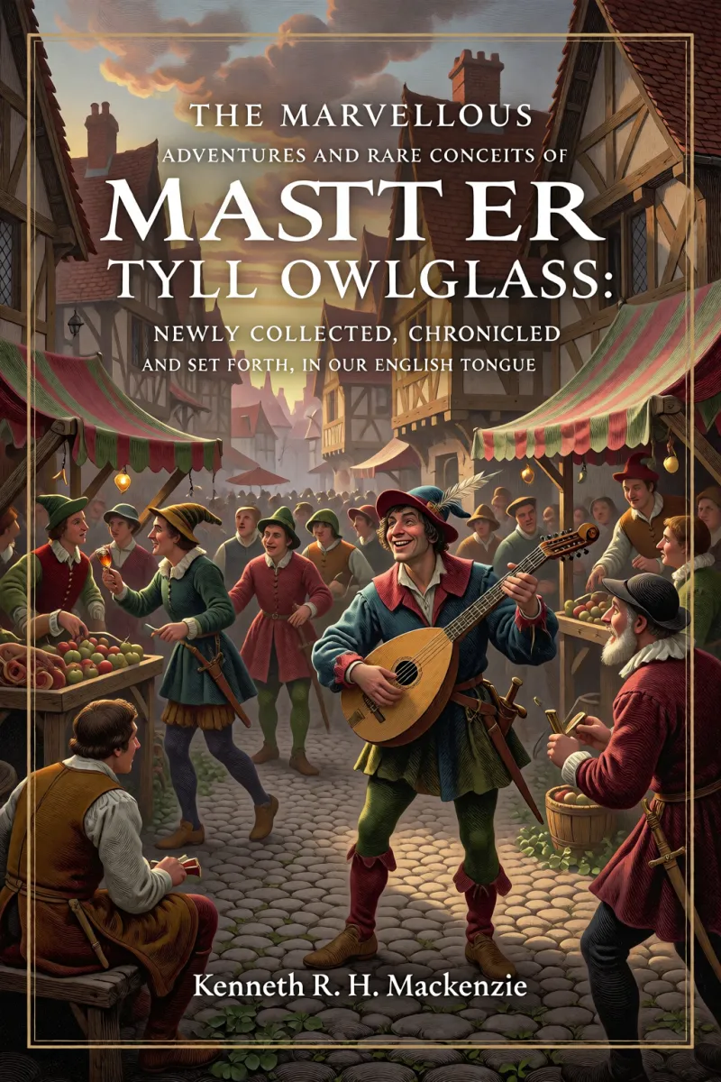 Cover of The Marvellous Adventures and Rare Conceits of Master Tyll Owlglass: Newly collected, chronicled and set forth, in our English tongue by Kenneth R. H. Mackenzie