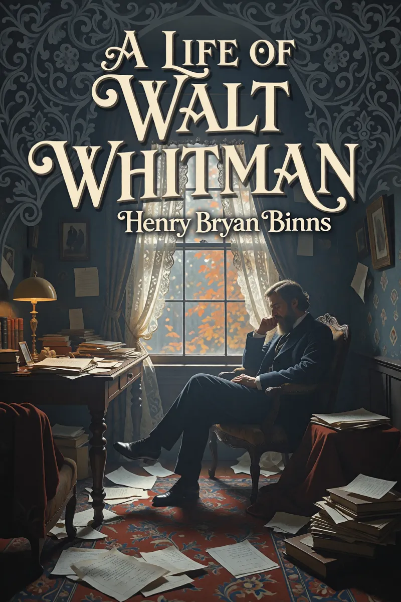 Cover of A Life of Walt Whitman by Henry Bryan Binns