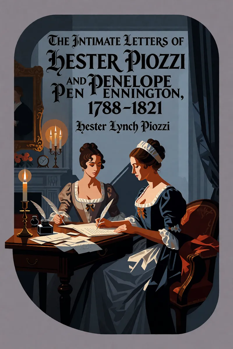 Cover of The Intimate Letters of Hester Piozzi and Penelope Pennington, 1788-1821 by Hester Lynch Piozzi