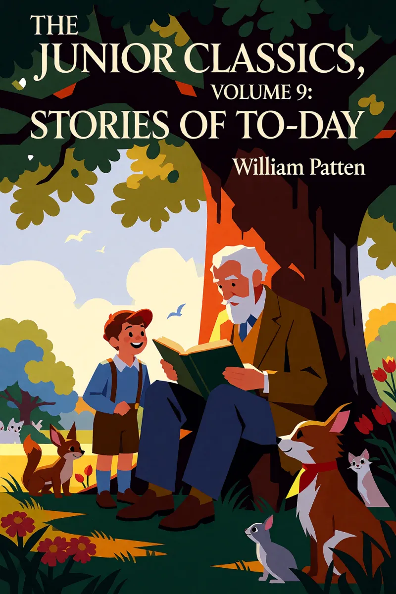 Cover of The Junior Classics, Volume 9: Stories of To-day by William Patten