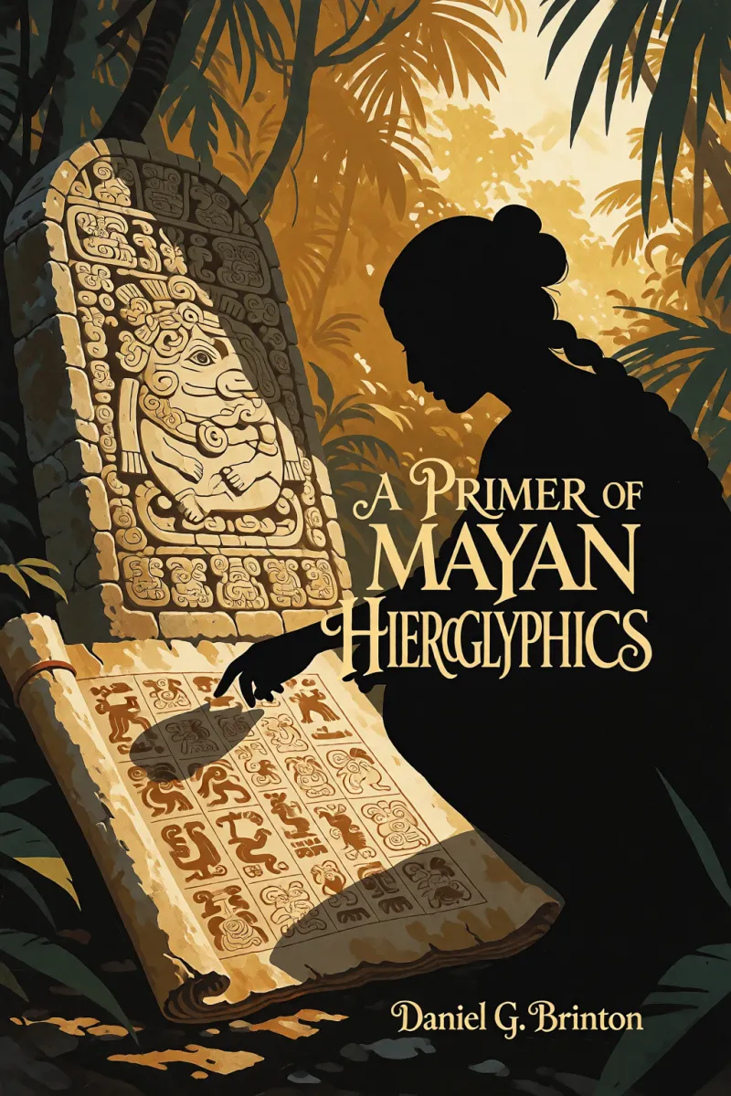 Cover of A Primer of Mayan Hieroglyphics by Daniel G. Brinton