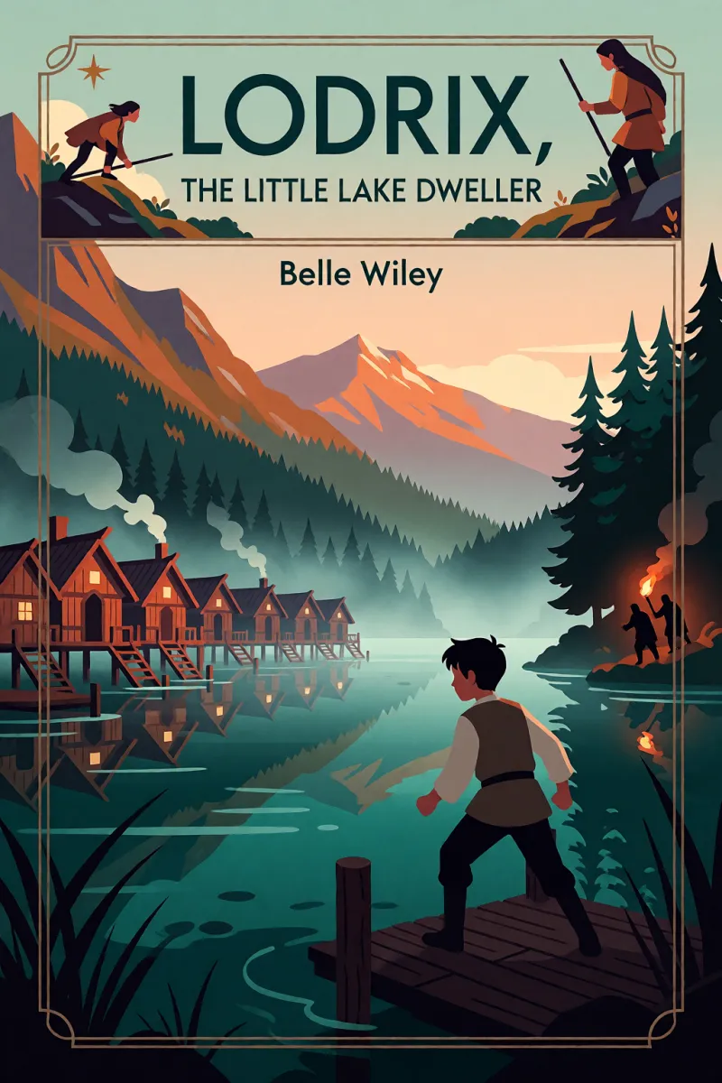 Cover of Lodrix, the Little Lake Dweller by Belle Wiley