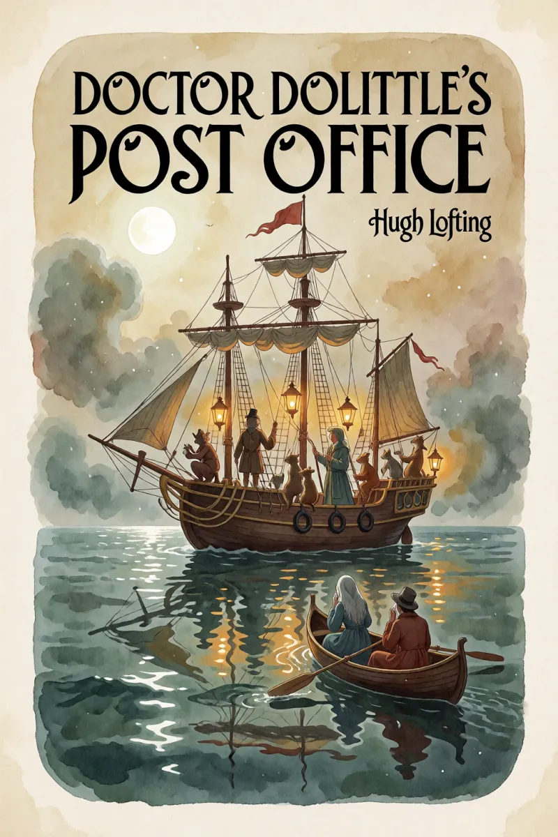 Cover of Doctor Dolittle's Post Office by Hugh Lofting