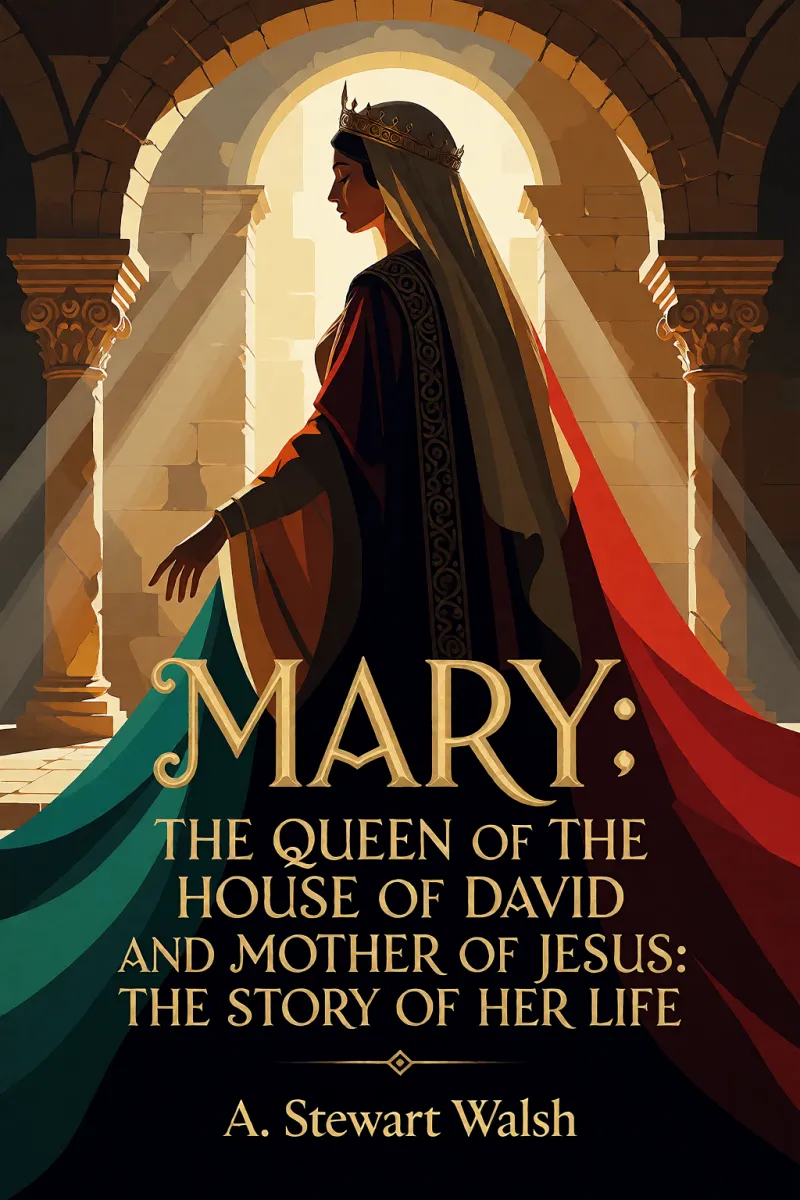 Cover of Mary: The Queen of the House of David and Mother of Jesus: The Story of Her Life by A. Stewart Walsh
