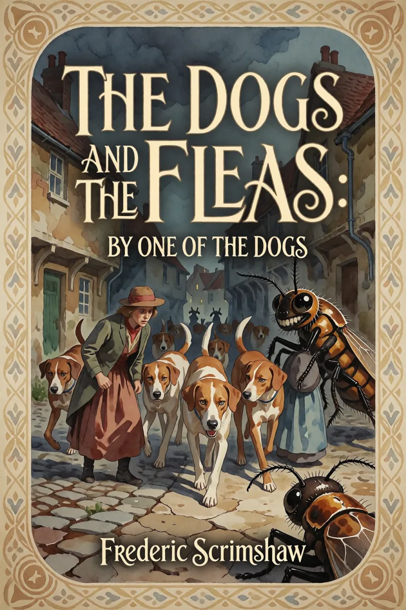 Cover of The Dogs and the Fleas: By One of the Dogs by Frederic Scrimshaw